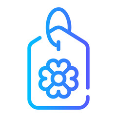 label gradient icon