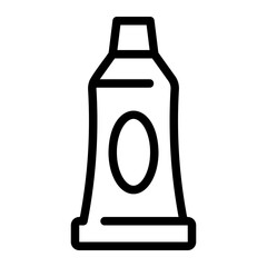 Watercolor line icon