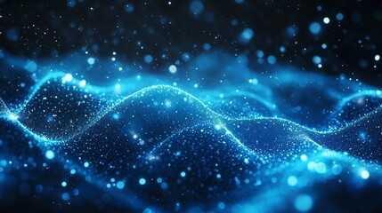 Abstract background with interconnected dots and lines, representing a global network connection or digital technology web structure