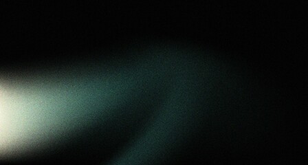 Abstract green white background grainy gradient wave black backdrop dark noise texture cover header wallpaper design