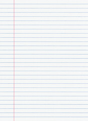 Notebook paper background. Blank pages of a notebook