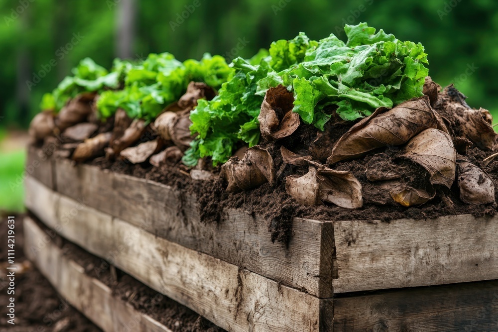 Poster mastering sustainable composting techniques a guide to effective waste management in your garden lea