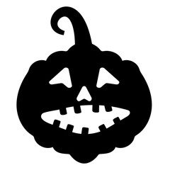 Halloween Pumpkin Silhouette
