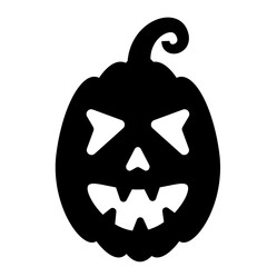 Halloween Pumpkin Silhouette