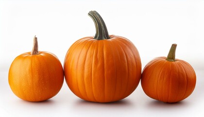 Obraz premium pumpkin isolated on white background