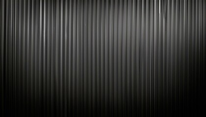 panorama of black corrugated metal texture surface or galvanize steel