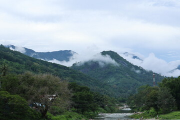 Kiriwong Village is beautiful scenery of fog covers the mountains, forests,  and clear streams flowing through. Can see a &ldquo;Nan Hin Tha Ha Suspension Bridge&rdquo;. A peaceful natural tourist attraction
