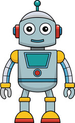 Fototapeta premium blue robot