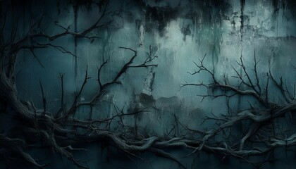 spooky texture of an eerie aged concrete wall