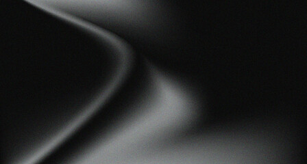 Monochrome grey black abstract metallic dark background with noise texture