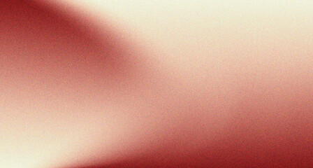Elegant  light red white soft with dark red wave grainy abstract background
