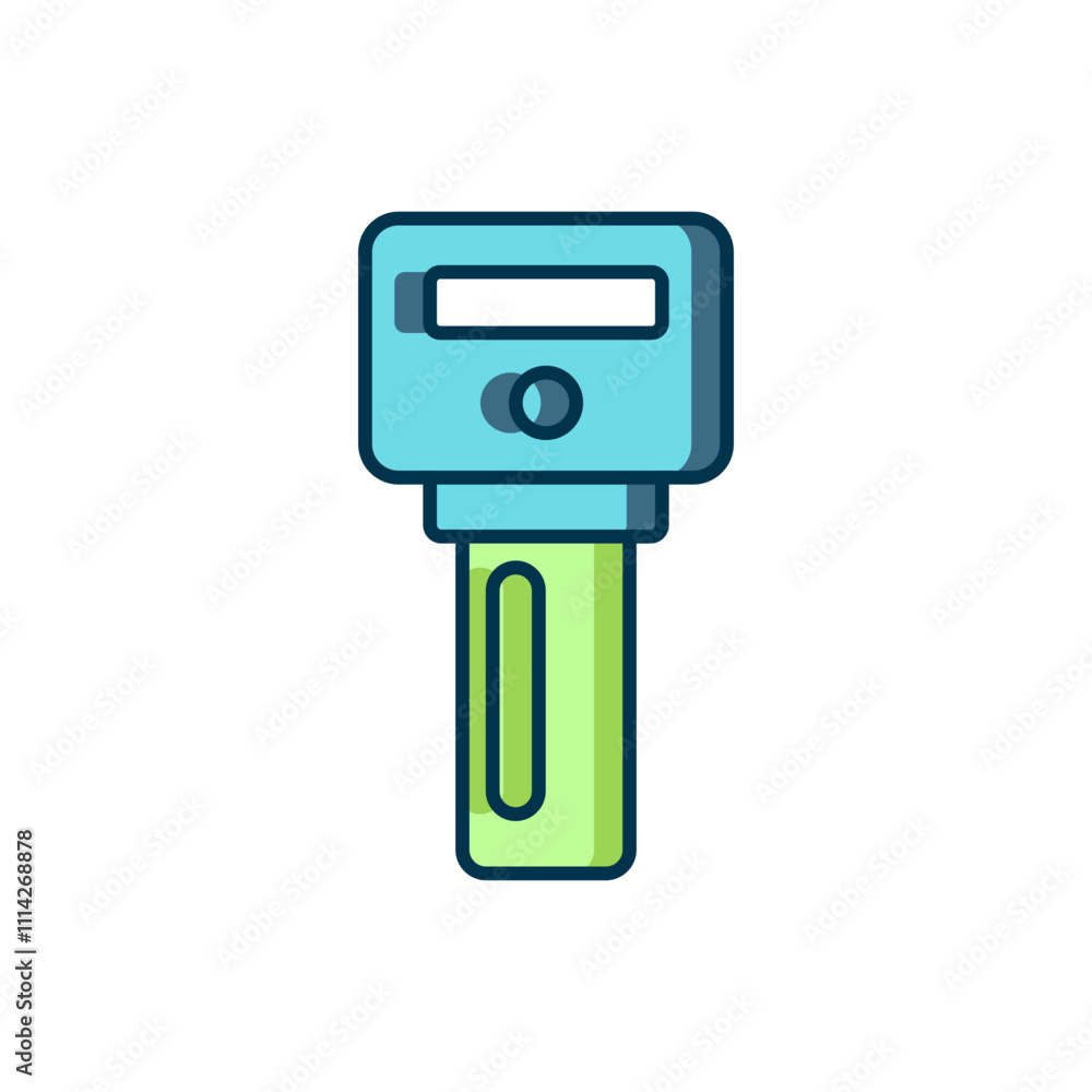 Poster filled outline car key with remote icon isolated on white background. car key and alarm system. flat