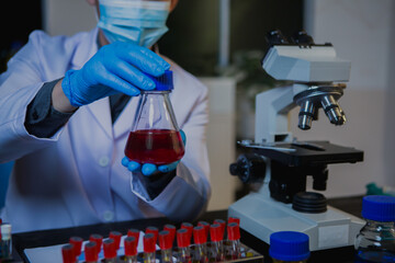 researchers  to mix reactants, carefully observe changes such as color shifts or gas production,...