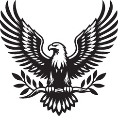 Obraz premium eagle tattoo design