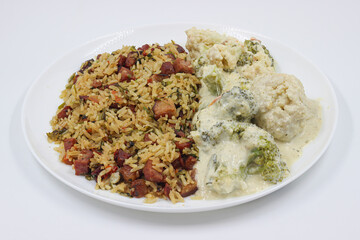 Rice, Beans and Broccoli