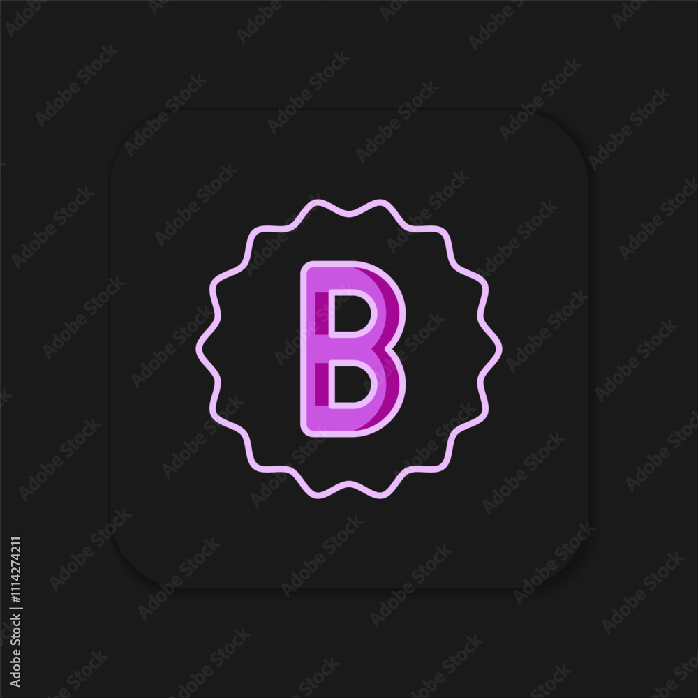 Poster filled outline exam paper with incorrect answers survey icon isolated on black background. bad mark 
