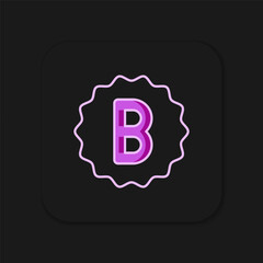 Filled outline Exam paper with incorrect answers survey icon isolated on black background. Bad mark of test results. Flat filled outline style with shadow. Vector