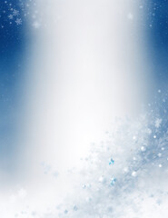 blue christmas background - abstract blue christmas decoration background - Generative AI