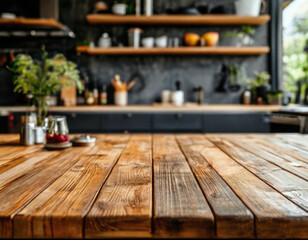 Table and chairs in the kitchen