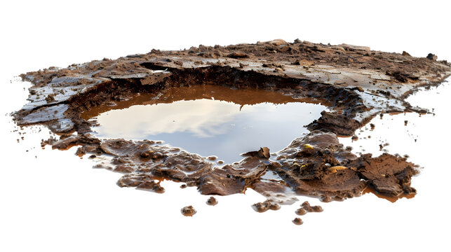 mud puddle png