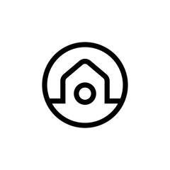 Obraz premium HOME BUTTON