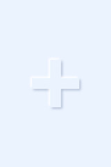 # number sign hash on light blue background