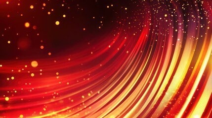 Obraz premium Fiery Abstract Background: A Symphony of Red and Gold