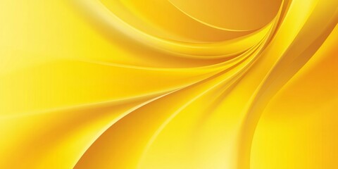 Golden yellow abstract background flowing smoothly creating elegant design, perfect for websites, presentations, or any project needing a touch of luxury
