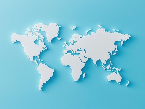 World map with countryspecific retail sales data, highlighting global consumer spending trends