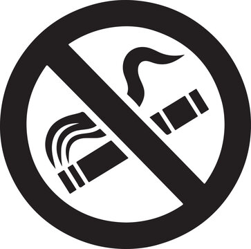 recommend clip art: No smoking sign