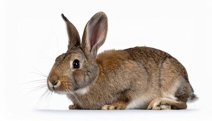 Fototapeta premium rabbit isolated on white background