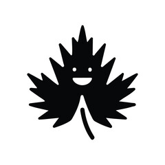 Premium Maple Leaf Vector Icon – AI-Generated Nature Clipart & Leaf Design Illustration.