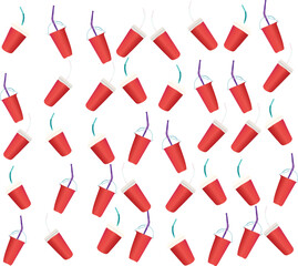 glass of juice drinking cups set pattern