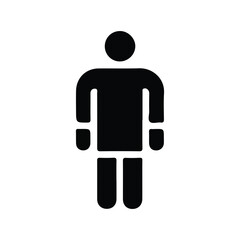 Man Icon Vector Art, Icons, and Graphics for T-Shirts and Designs