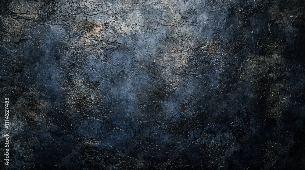 Poster dark and moody rugged texture scene with bold depth and intriguing tones