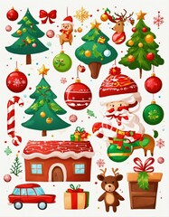 Fototapeta premium Festive Christmas and Holiday Fashion Photography Showcasing Seasonal Outfits, Joyful Celebrations, and Winter Style