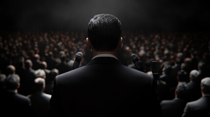 Fototapeta premium Strategies to Address Economic Crises with Audience Support