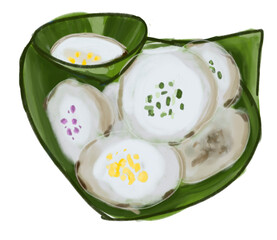 Thai coconut pancakes 