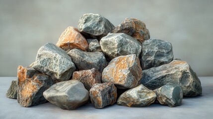 Rock hills outdoors terrain rubble.