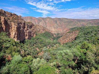 landscape of morocco