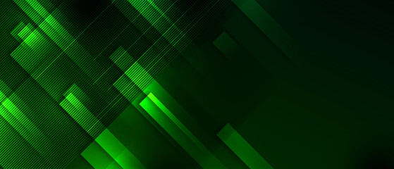 modern digital graphic design with light line, geometric shape