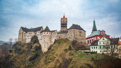 Burg Loket Tschechien Ausflug Denkmal