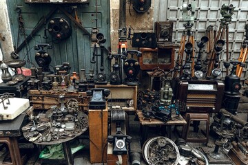 Vintage. Flea market of Сairo.