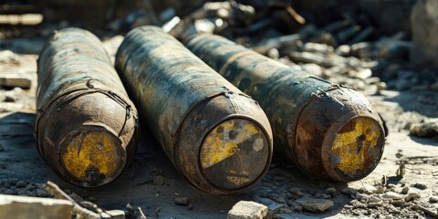 Chemical weapon warheads have been decommissioned and dismantled. The cleanup and disposal of these weapons are handled carefully by the chemical weapons division to remove outdated munitions.