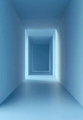 A minimalist plain blue background, offering a clean and sleek backdrop for any design.