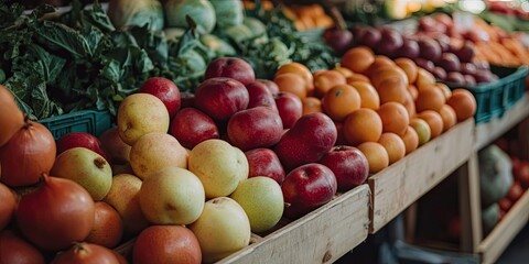 Adopting an eco conscious way of living includes incorporating fresh fruits and produce, while also allowing space for adding your own thoughts or messages.