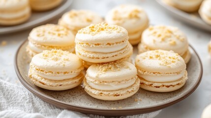 Easy French Macarons With Copy Space