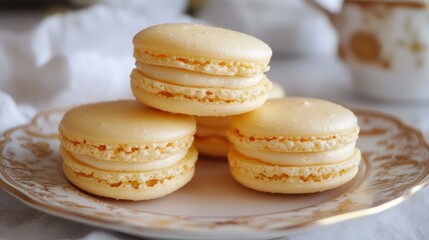 Easy French Macarons With Copy Space