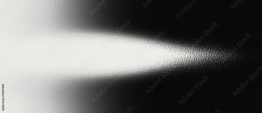 Leinwandbilder a wide banner header poster design with a grainy gradient texture background in a monochromatic pale