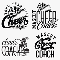 Cheer Coach SVG, Cheerleader SVG, Cheer SVG, Cheer Leader svg, cheer coach